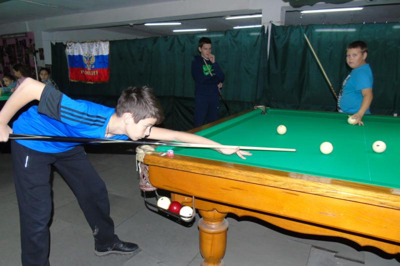 Открытый турнир МБУ «СШ№4» Сакского района  по бильярдному спорту