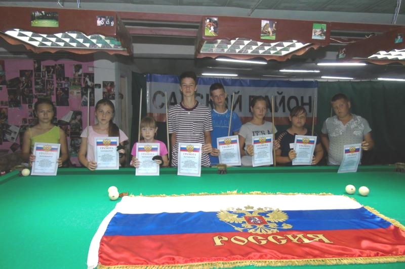 Открытый турнир  МБУ СШ № 4 Сакского района  по бильярдному спорту