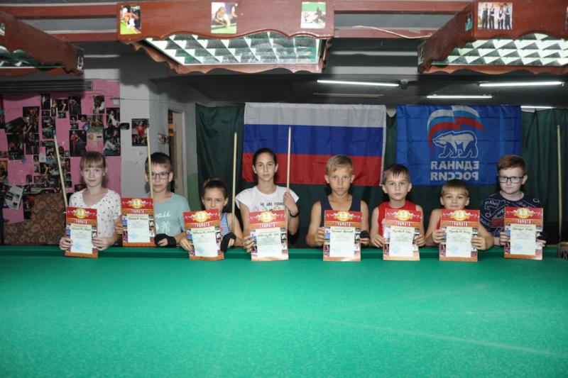 Открытый турнир  МБУ «СШ № 4» Сакского района  по бильярдному спорту